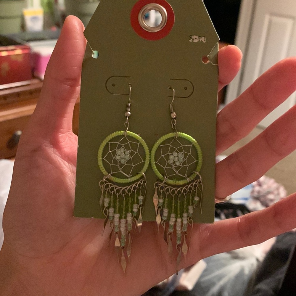 Dream catcher earrings